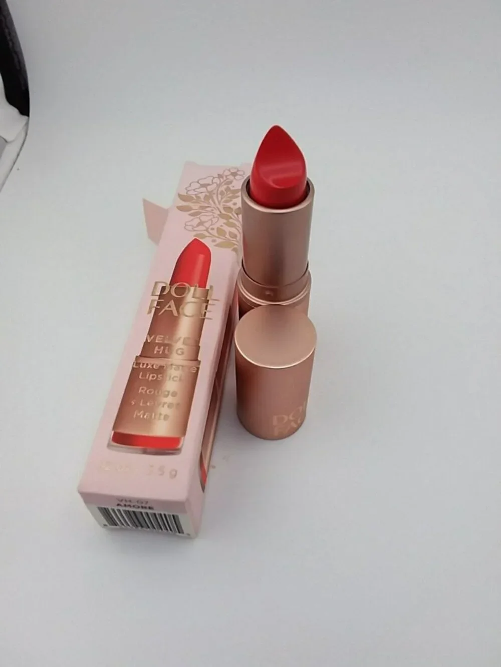 Doll Face Velvet Hug Luxe Matte Lipstick - Creamy Pigmented Moist Formula .12 Oz